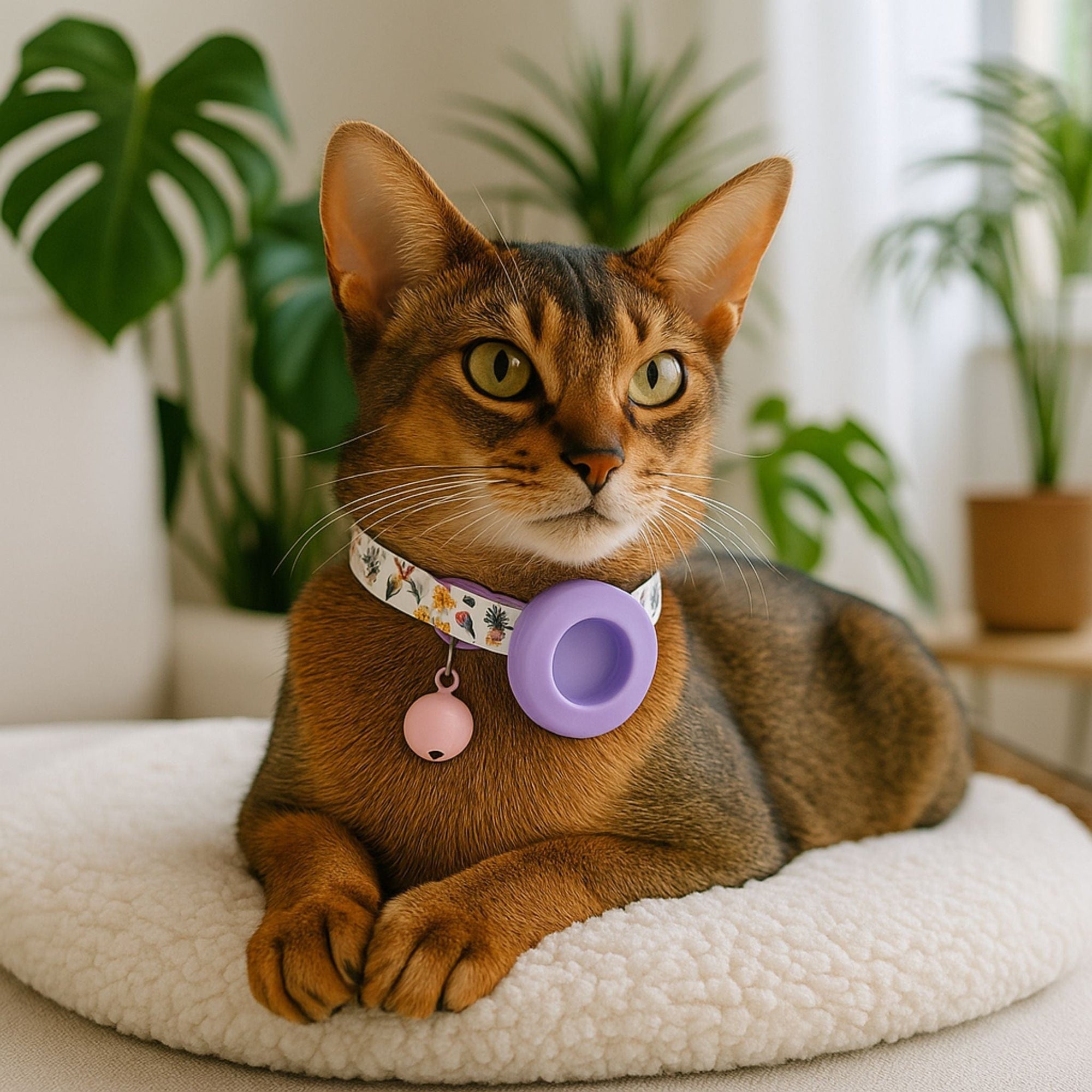 tracked cat