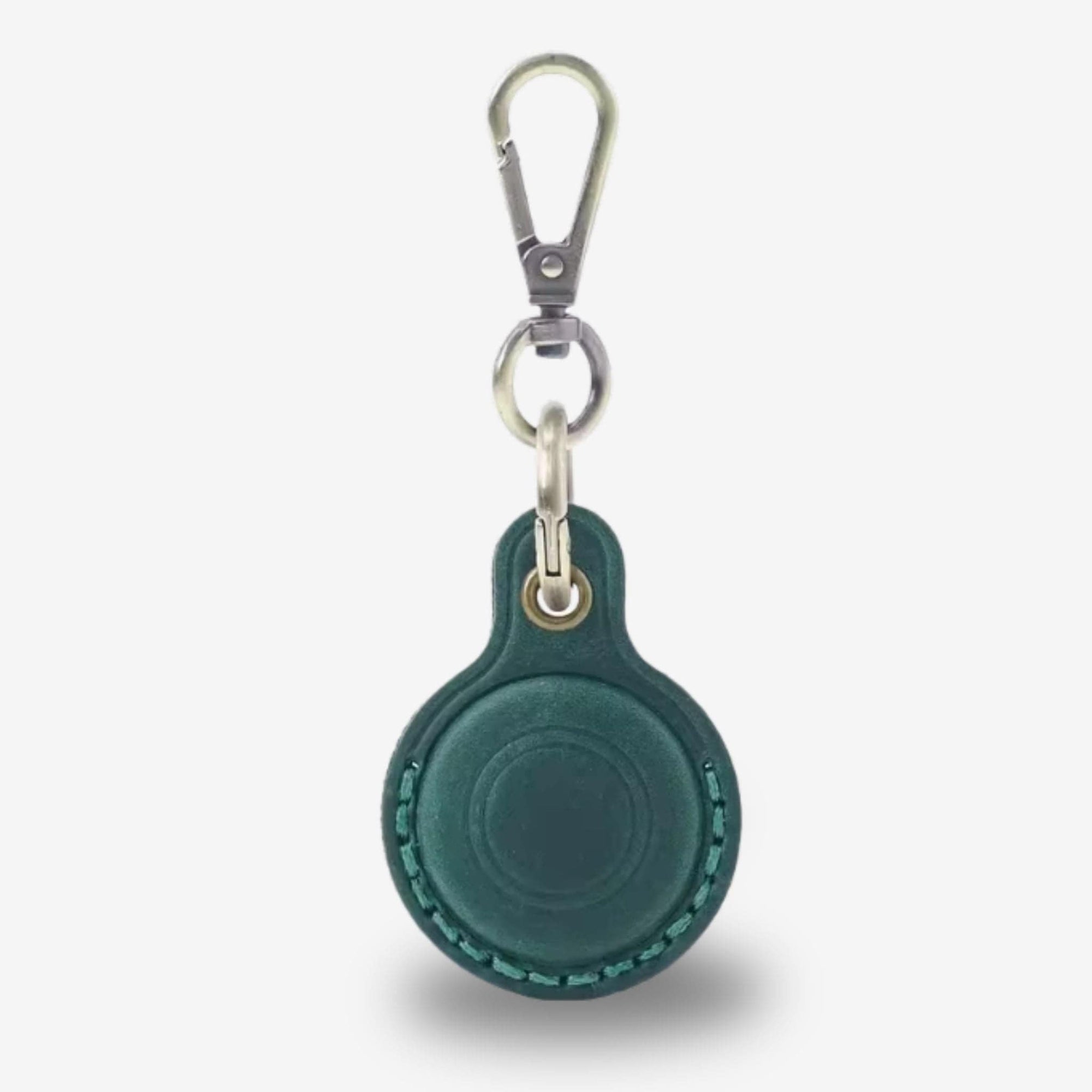leather airtag keychain