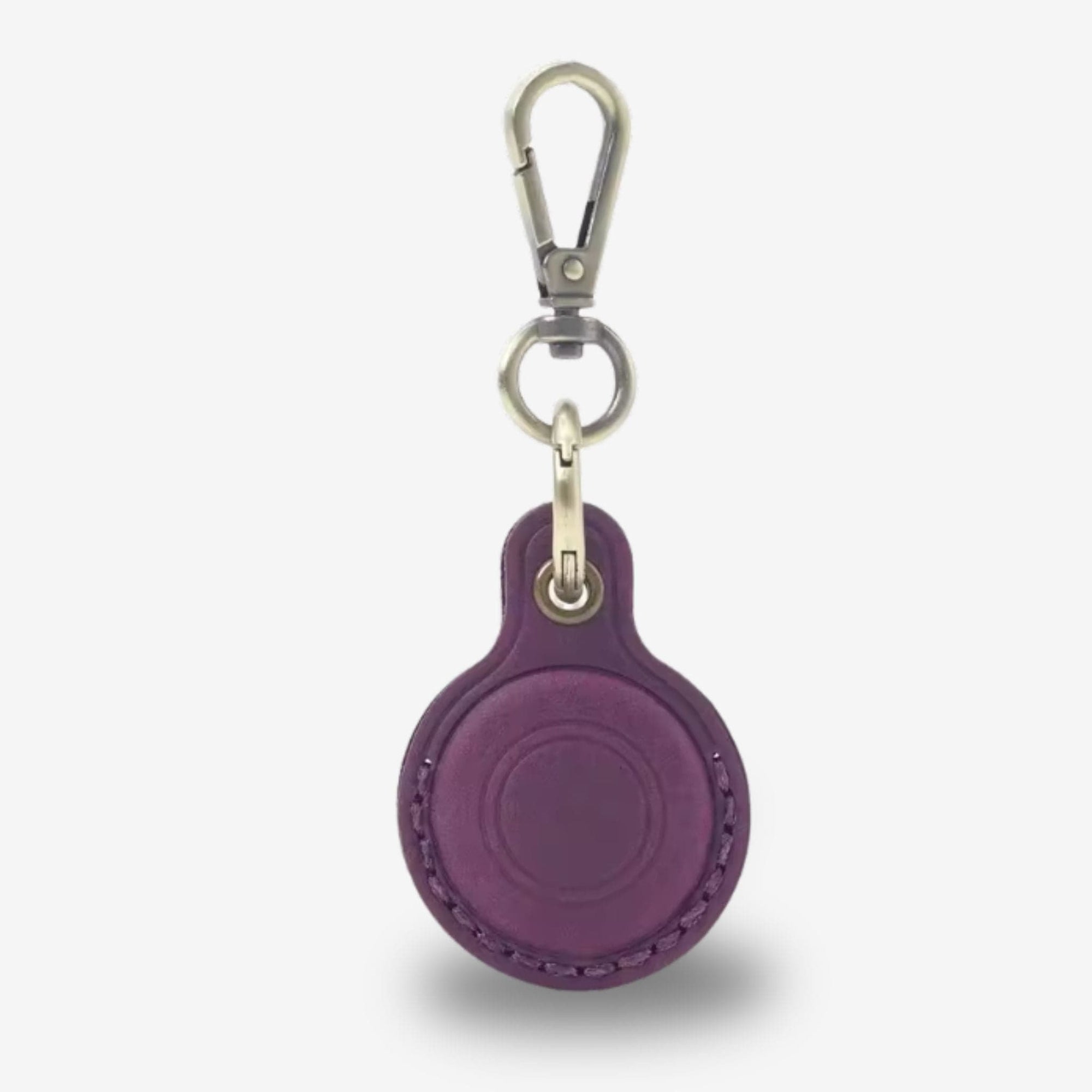 leather airtag holder